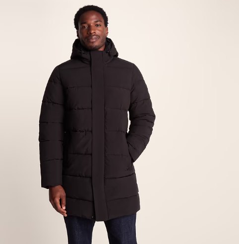 Tog24 Tog24 Preece Long Jacket Black