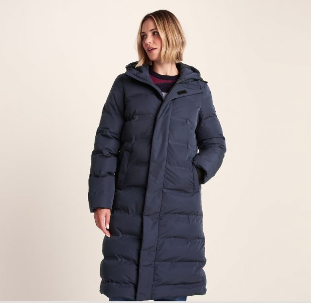 Tog24 Tog24 Glaston Parka Jacket Dark Indigo Marl