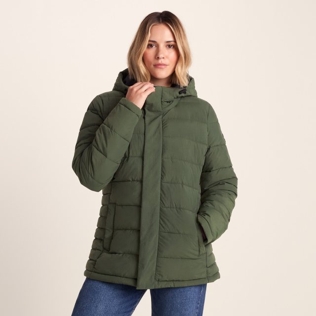 Tog24 Tog24 Sleight Short Parka Jacket Dark Green