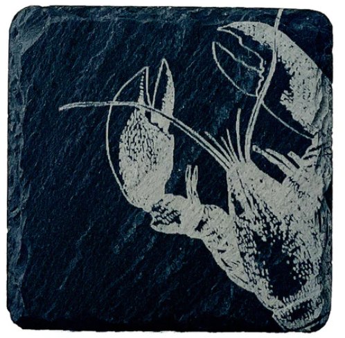 Just Slate Lobster Slate Coaster