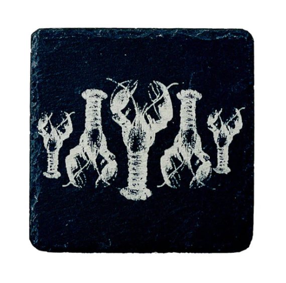 Just Slate Lobster Repeat Slate Coaster