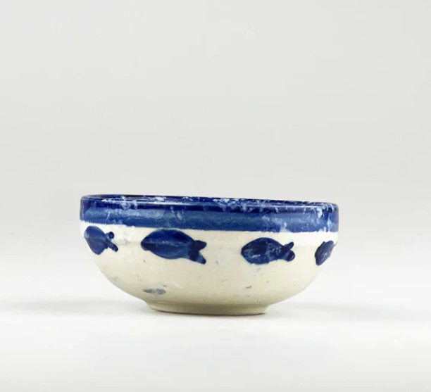 Selbrae House Fish Ceramic Dip Bowl