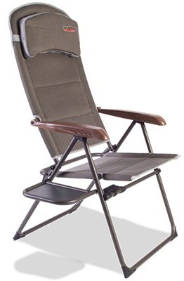 Miriad Quest Naples Pro Recline Chair With Side Table Grey