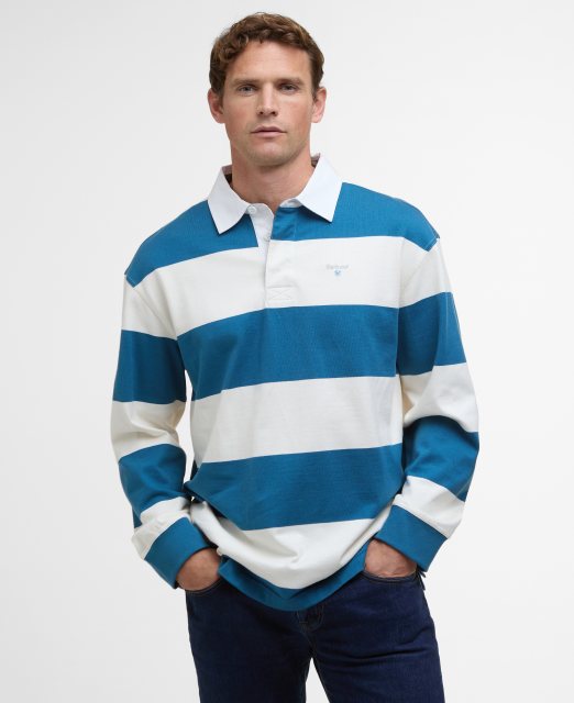 Barbour Barbour Broome Rugby Shirt Midnight