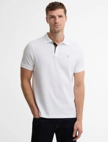 Barbour Barbour Classic Tartan Polo White
