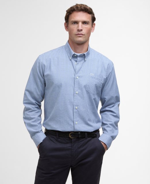Barbour Barbour Finwell Gingham Shirt Sky