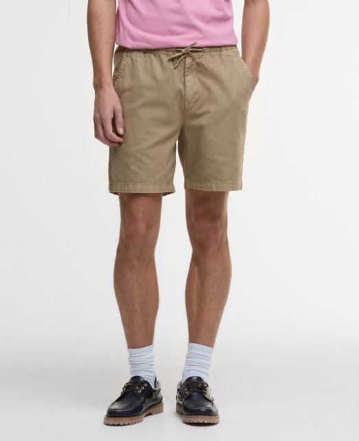 Barbour Barbour Oxford Relaxed Shorts Washed Stone