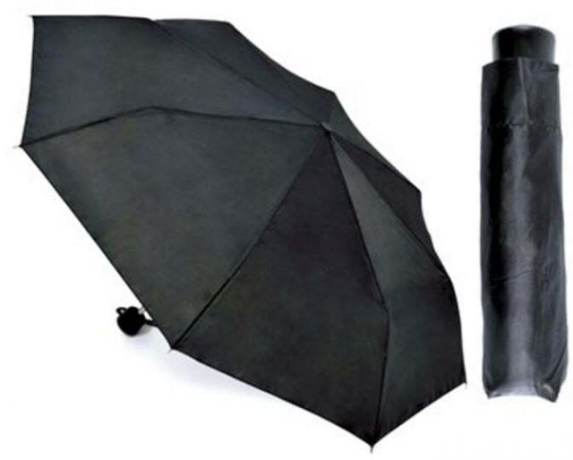 Drizzles Supermini Umbrella Black