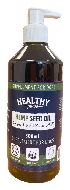 Healthy Paws Hempseed Oil 500ml
