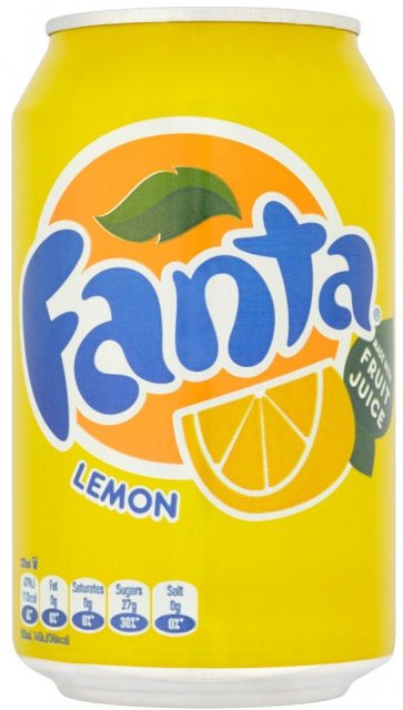 Fanta Lemon Can 330ml