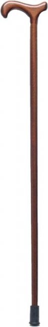 Life Wooden Straight Walking Stick 35"