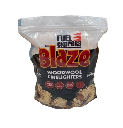 Fuel Express Blaze Wool Wood Firelighters 20 Pack