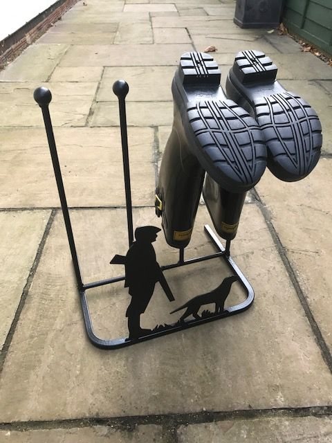 Gun Down 2 Pair Boot Rack