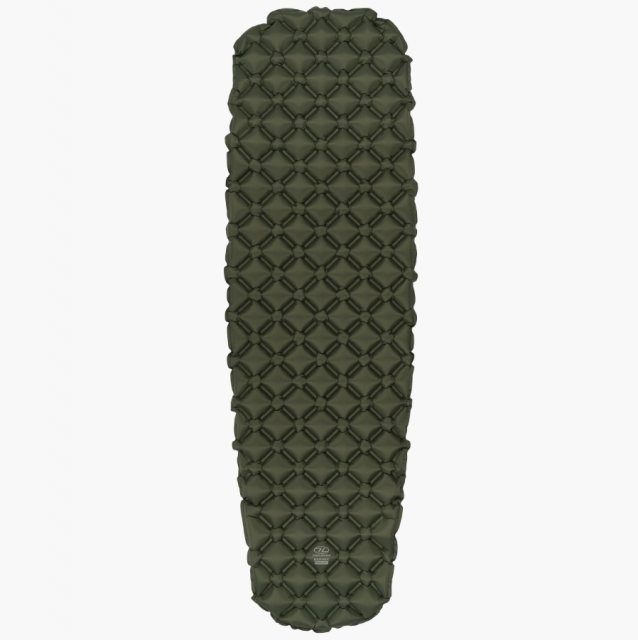 Highlander Inflatable Nap Pak Sleeping Mat Olive