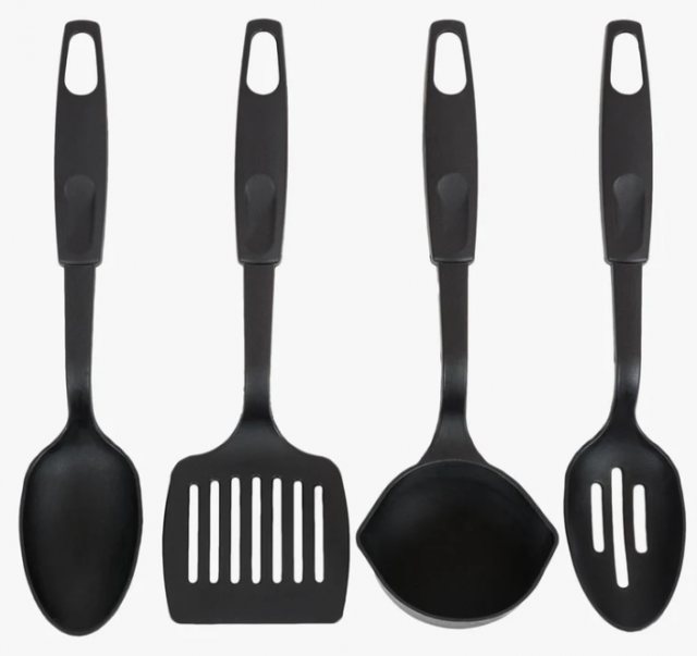 Highlander Highlander Camping Utensil Set 4 Piece