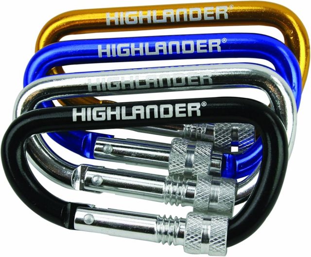 Highlander Highlander Screwgate Karabiner 24 Piece