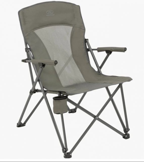 Highlander Highlander Doune Camping Chair Charcoal