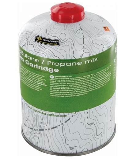 Highlander Highlander Valved Gas Cartridge 450g