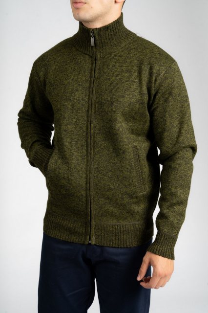 Carabou Carabou Mike Zip Fleece Jacket Olive