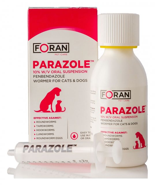 Parazole 10% Cat & Dog Wormer 100ml