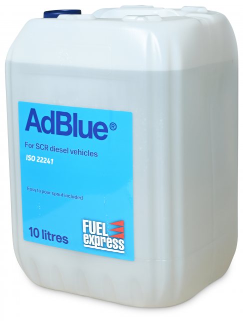 Fuel Express Ad Blue With Nozzle