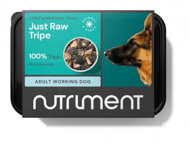 Nutriment Frozen Raw Just Tripe Dog Food