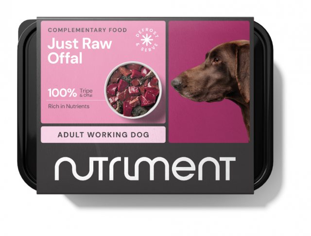 Nutriment Frozen Raw Just Offal Dog Food 500g