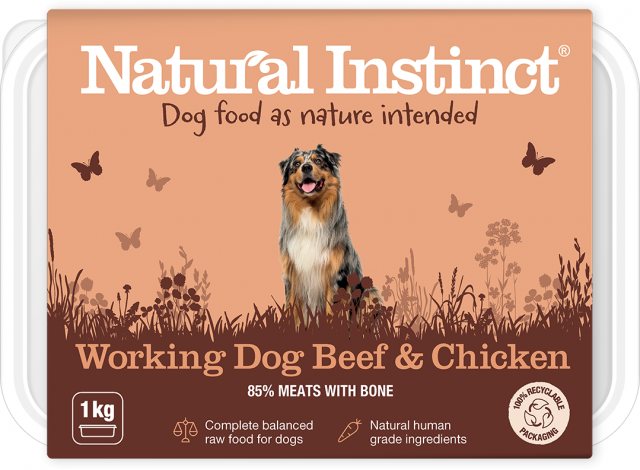 Nature's Instinct Working Beef & Chicken Dog Food 1kg