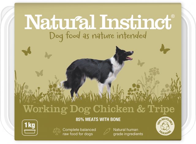 Nature's Instinct Working Chicken & Tripe Dog Food 1kg