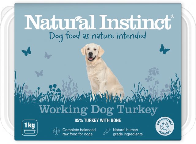 Nature's Instinct Working Turkey Dog Food 1kg