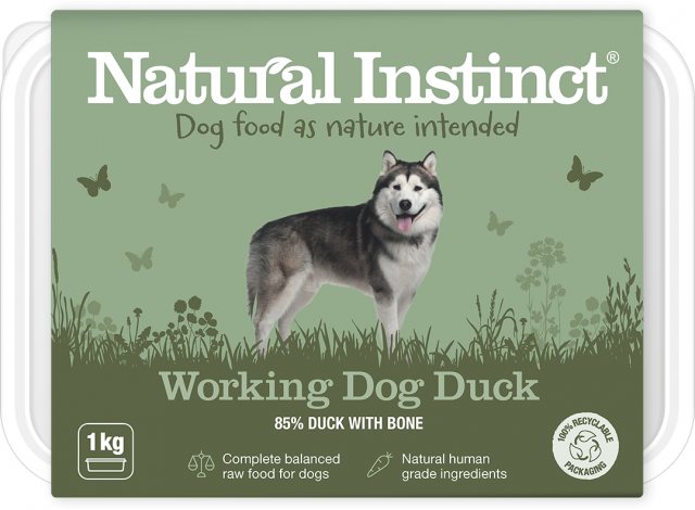 Nature's Instinct Working Duck Dog Food 1kg