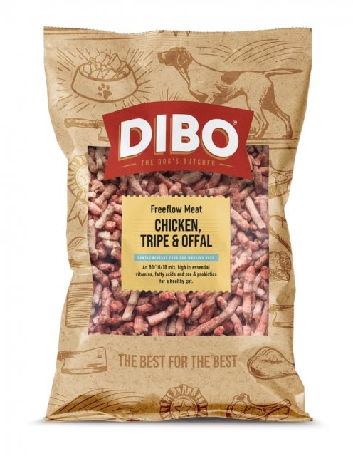 Nutriment Frozen Freeflow Chicken, Tripe & Offal Dog Food 1kg