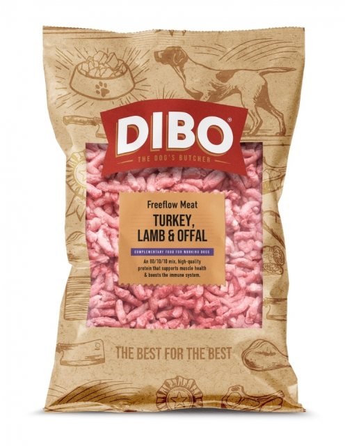 Nutriment Frozen Freeflow Turkey, Lamb & Offal Dog Food 1kg