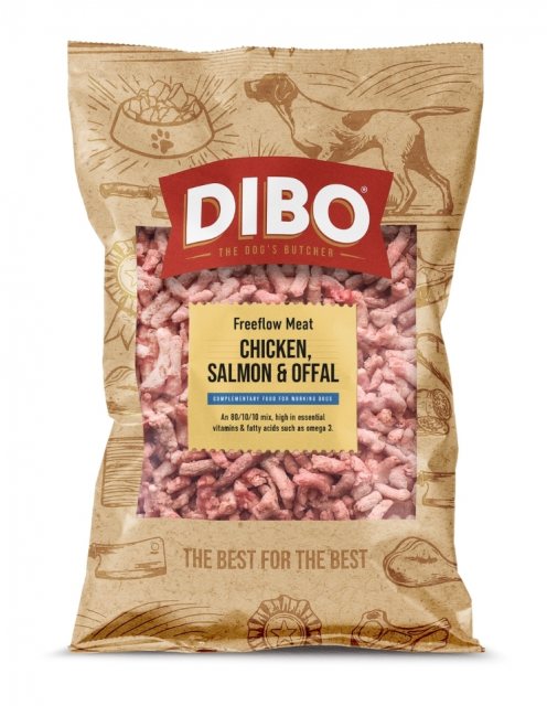 Nutriment Frozen Freeflow Chicken, Salmon & Offal Dog Food 1kg