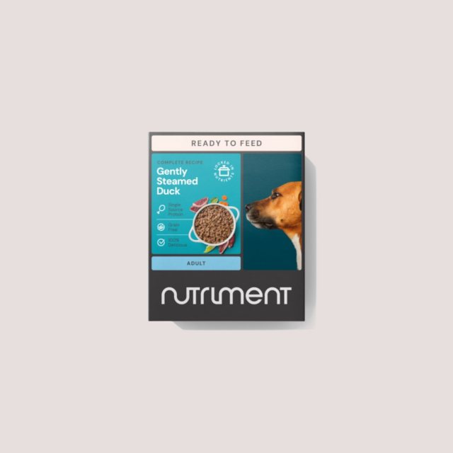 Nutriment Gently Steamed Duck Dog Food 395g