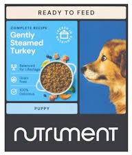 Nutriment Gently Steamed Puppy Dog Food 395g