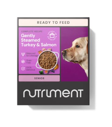 Nutriment Gently Steamed Senior Dog Food 395g