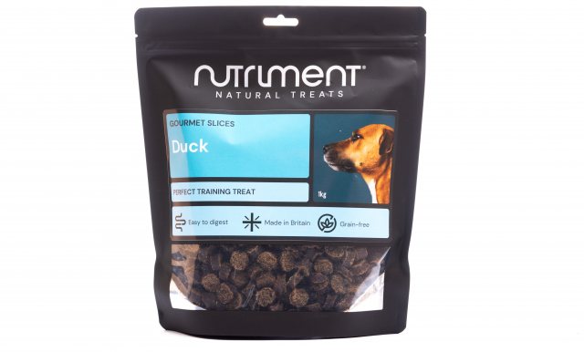 Nutriment Gourmet Duck Slices Treat 200g