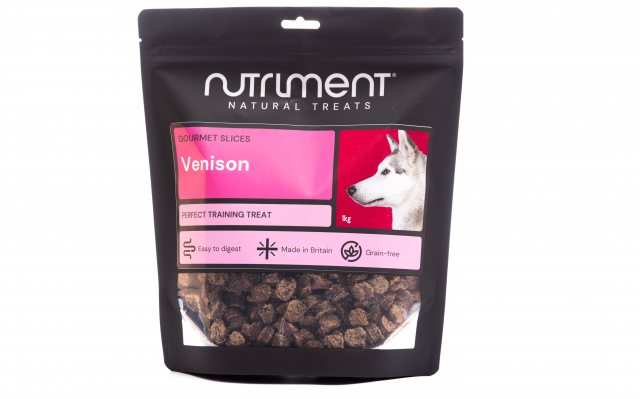 Nutriment Gourmet Venison Slices Treat 200g