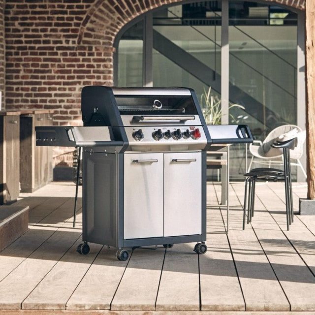 Enders Monroe Pro 4 Sik Turbo Stainless Steel BBQ