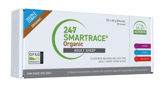 Agrimin Agrimin 24/7 Smartrace Organic Sheep Bolus 50 Pack