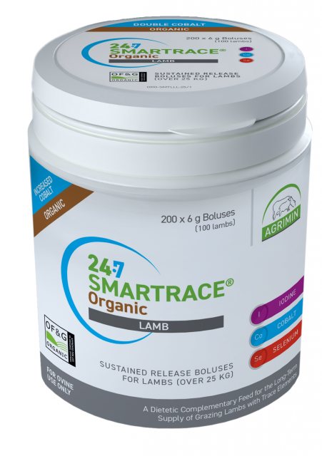 Agrimin 24/7 Smartrace Organic Lamb Bolus 200 Pack