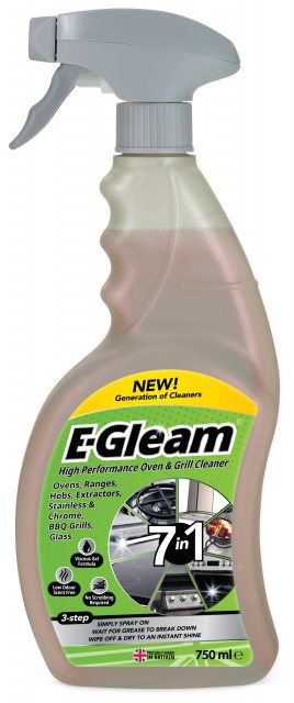 E-Gleam Oven & Grill Cleaner 750ml