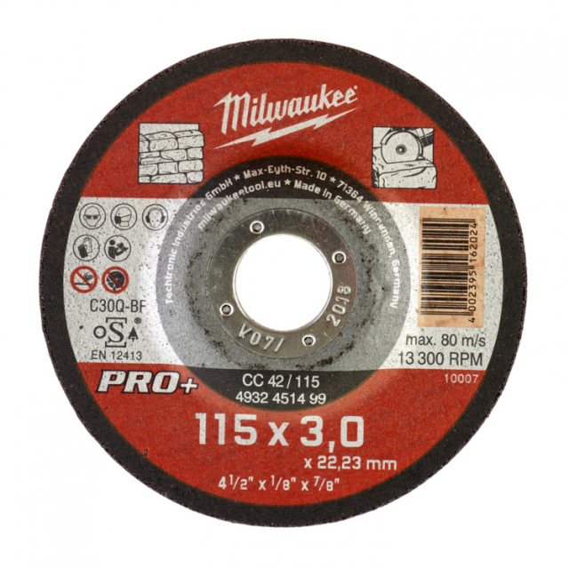 MILWAUKE Milwaukee Stone CC42 Cutting Disc