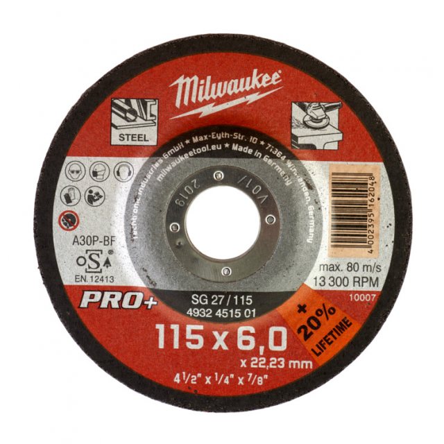 MILWAUKE Milwaukee Metal SG27 Grinding Disc