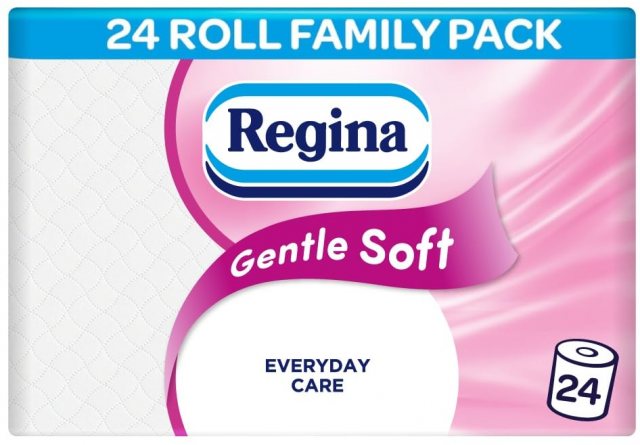 REGINA Regina Gentle Soft Toilet Roll 24 Pack