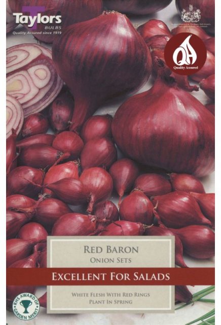 Taylors Bulbs Taylor's Bulbs Baron Red Onion Bulbs