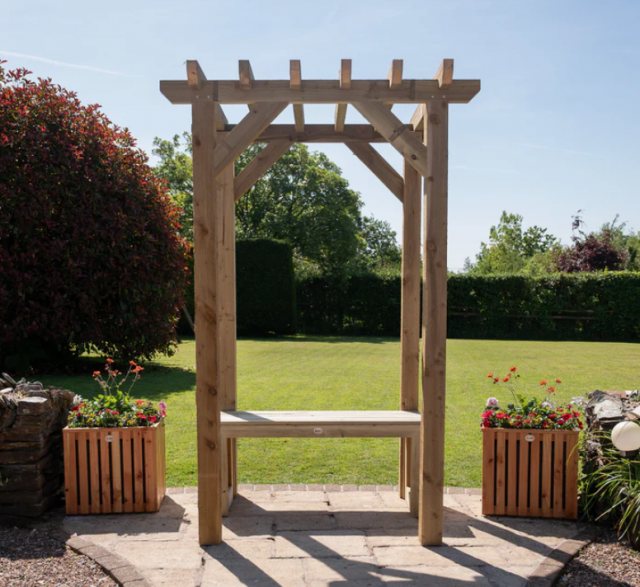 Ruby Ready Garden Arbour