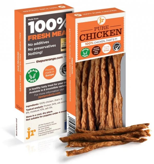 J R Pet Pure Sticks Dog Treat 50g