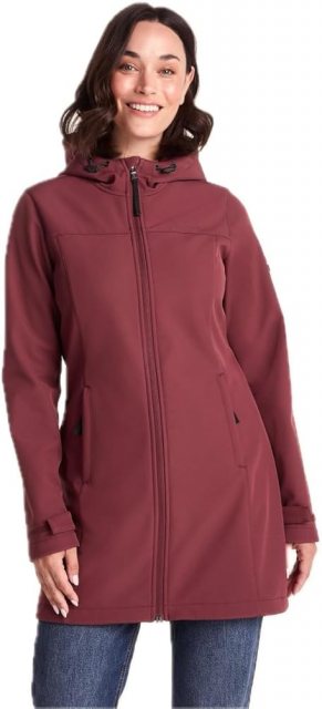 Tog24 Tog24 Keld Softshell Hooded Jacket Burgundy